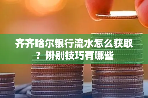 齐齐哈尔银行流水怎么获取?辨别技巧有哪些